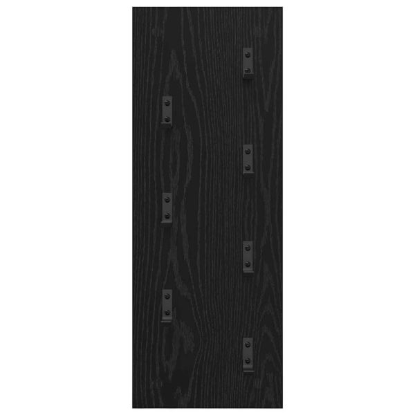 Стенен закачалка за палта Черния дъб 30 x 1,5 x 80 см
