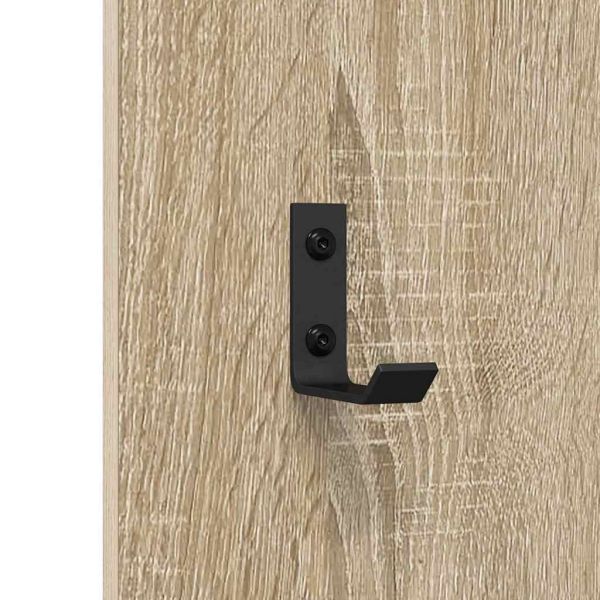Стенен закачалка за палта Сонома дъб 30 x 1,5 x 80 см