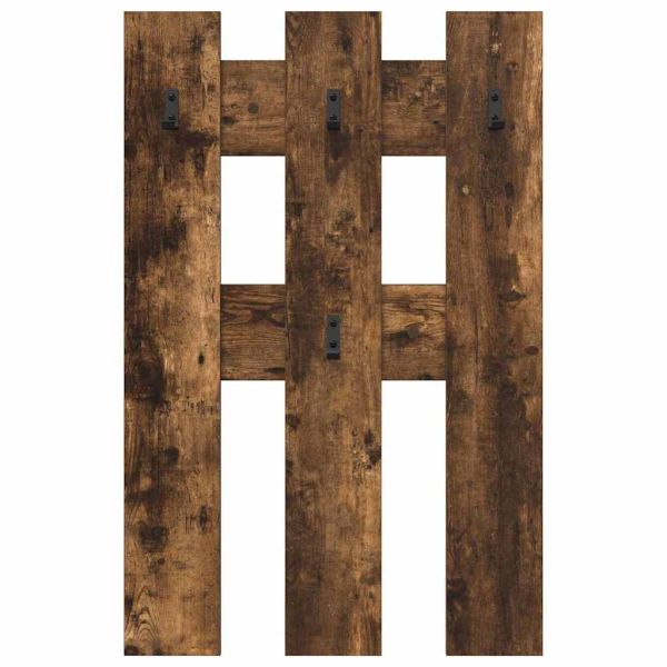 Стенен закачалка за палта Димян дъб 65 x 3 x 100 см