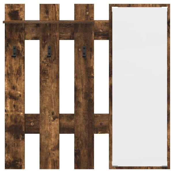Стенен закачалка за палта Димян дъб 100 x 10 x 100 см