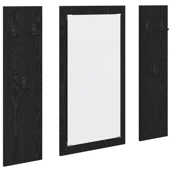 Стенен закачалка за палта Черния дъб 96 x 1,5 x 90 см