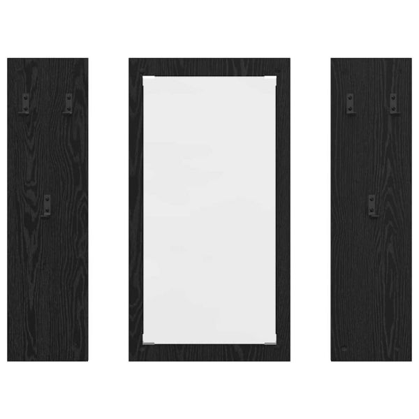 Стенен закачалка за палта Черния дъб 96 x 1,5 x 90 см