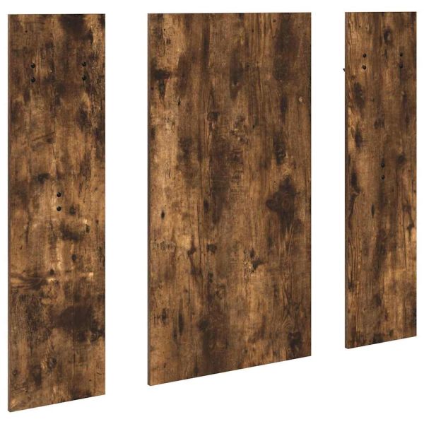 Стенен закачалка за палта с огледало Димян дъб 96 x 1,5 x 90 см