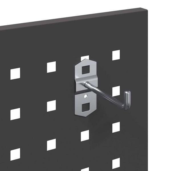 Карача за инструменти с рафт с колело Черно 65 x 35 x 111 см