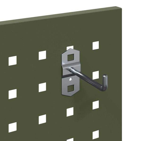 Карача за инструменти с рафт Маслиненозелен 65 x 35 x 111 см