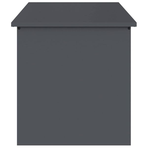 Кутия за съхранение на открито Антрацит 100 x 50,5 x 50 см