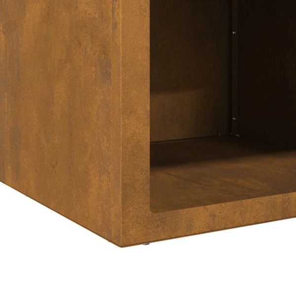 Огнище Ръждясало 50 x 50 x 40 cm Патинираща стомана