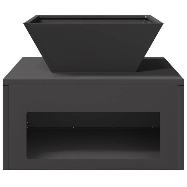 Огнище Черно 50 x 50 x 40 cm Стомана