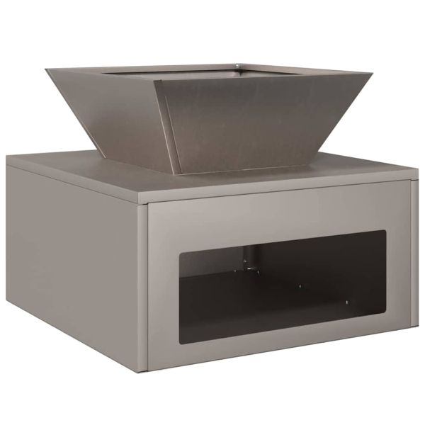 Огнище Ръждясало 50 x 50 x 40 cm Патинираща стомана