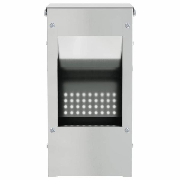 Хранилка за зайци Сребрист 12,5 x 12,5 x 25 см