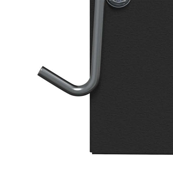 Хранилка за зайци Черно 20 x 12,5 x 25 см