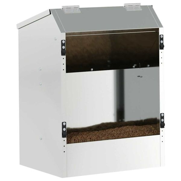 Хранилка за зайци Сребрист 64.5 x 25.5 x 45.5 см