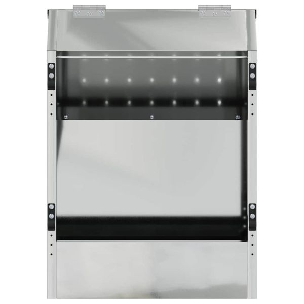 Хранилка за зайци Сребрист 64.5 x 25.5 x 45.5 см