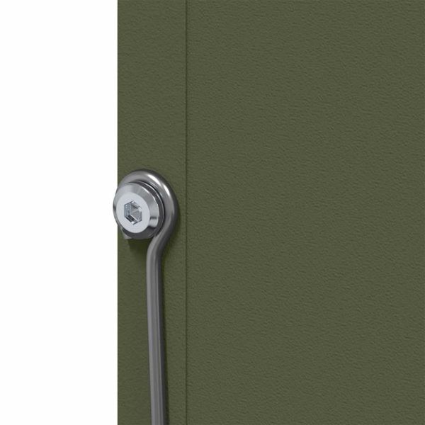 Хранилка за зайци Маслинено зелено 12,5 x 26 x 28,5 см