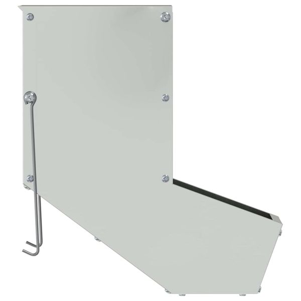 Хранилка за зайци Сребрист 12,5 x 26 x 28,5 см