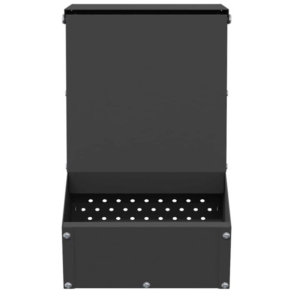 Хранилка за зайци Черно 17,5 x 26 x 28,5 см