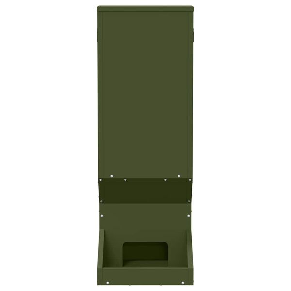 С feeder за елени Маслинено зелено 28 x 30 x 80 см