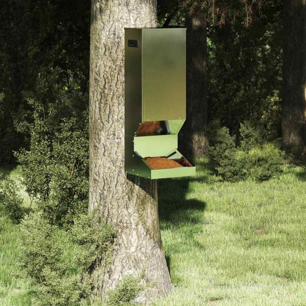 С feeder за елени Сребрист 28 x 30 x 80 см