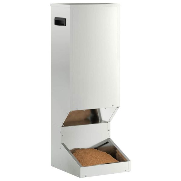 С feeder за елени Сребрист 28 x 30 x 80 см