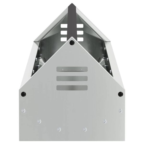 Хранилка за пилета Сребрист 108 x 20,5 x 20 см