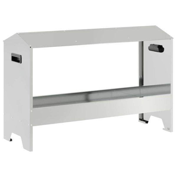 Хранилка за пилета Сребрист 81 x 32 x 53,5 см