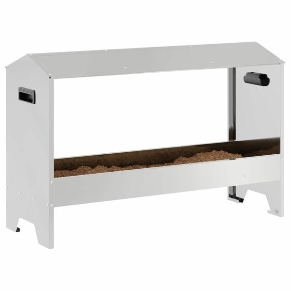 Хранилка за пилета Сребрист 81 x 32 x 53,5 см