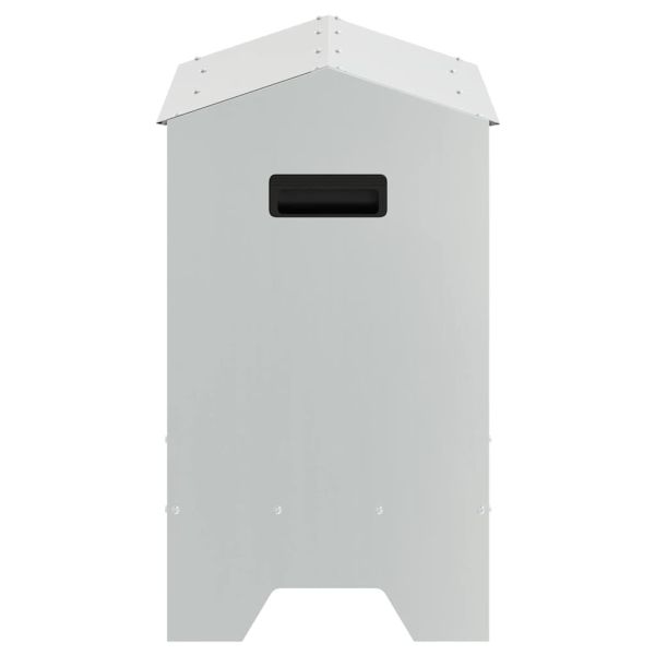 Хранилка за пилета Сребрист 81 x 32 x 53,5 см