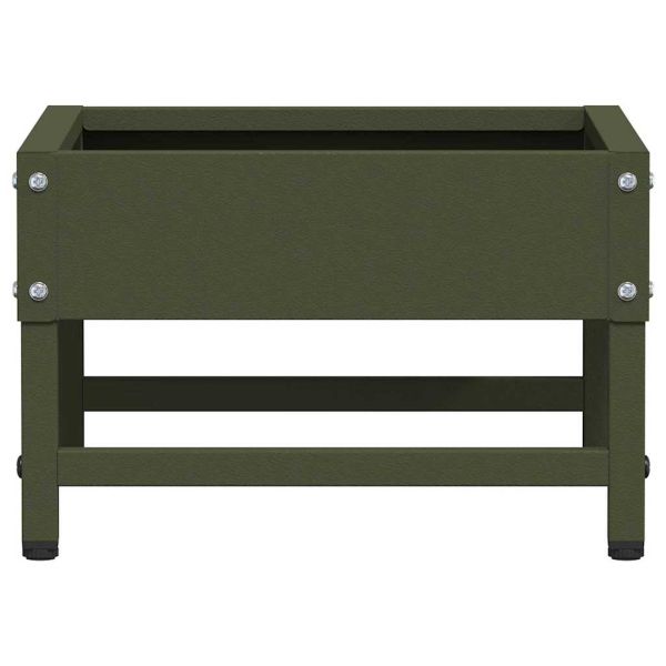 Хранилка за птици Маслинено зелено 80 x 28 x 13.5 см