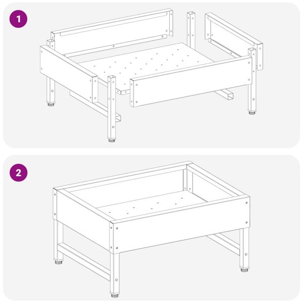 Хранилка за птици Маслинено зелено 80 x 28 x 13.5 см
