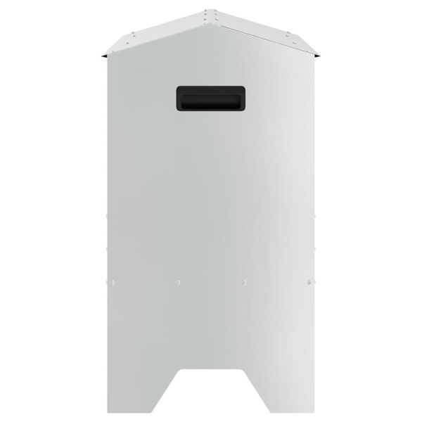 Тръба за хранене на добитък Сребрист 79 x 35 x 62 см