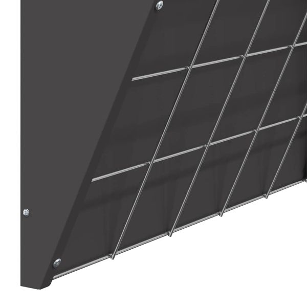 Висяща хранилка за сено Черно 61 x 33 x 66 см