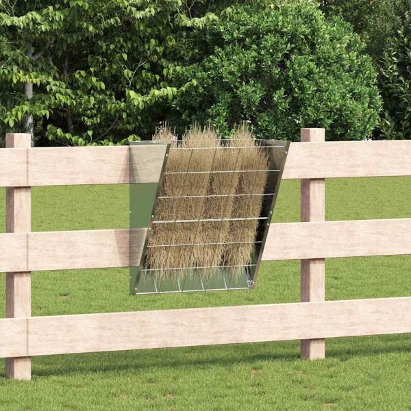 Висяща хранилка за сено Сребрист 61 x 33 x 66 см