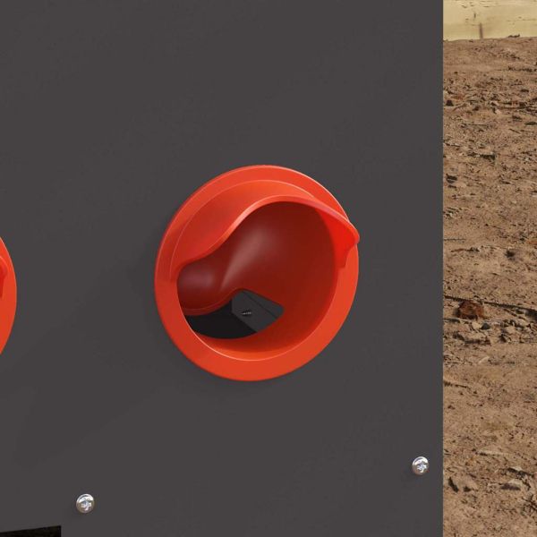 Кокошарник Черно 60,5 x 29 x 51 см Студено валцована стомана