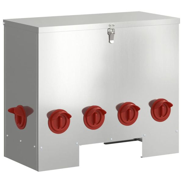 Кокошарник Сребрист 60,5 x 29 x 51 см Галванизирана стомана