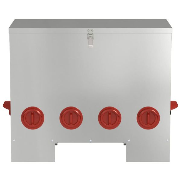 Кокошарник Сребрист 60,5 x 29 x 51 см Галванизирана стомана