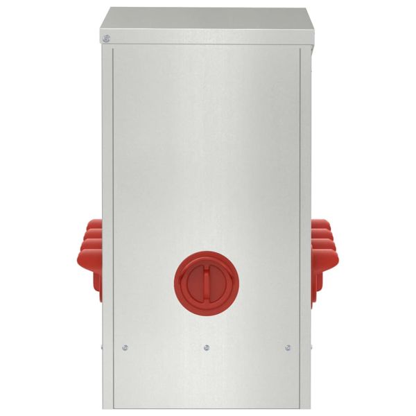 Кокошарник Сребрист 60,5 x 29 x 51 см Галванизирана стомана