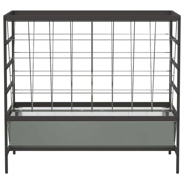 Хранилка за добитък Сребрист 100 x 60 x 90 см