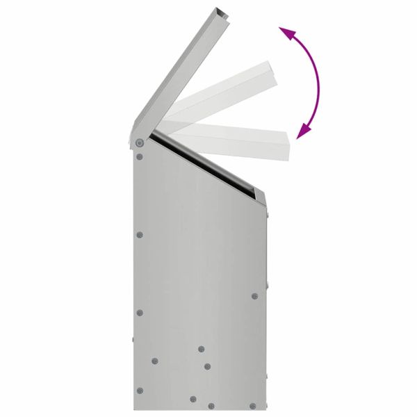 Кокошарник Сребрист 21 x 16 x 33 см Галванизирана стомана