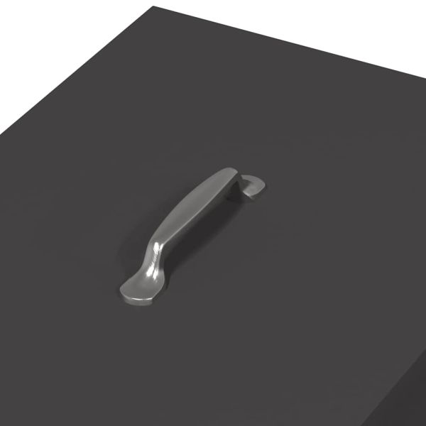 Кокошарник Черно 40,5 х 45 х 41 см Студено валцована стомана