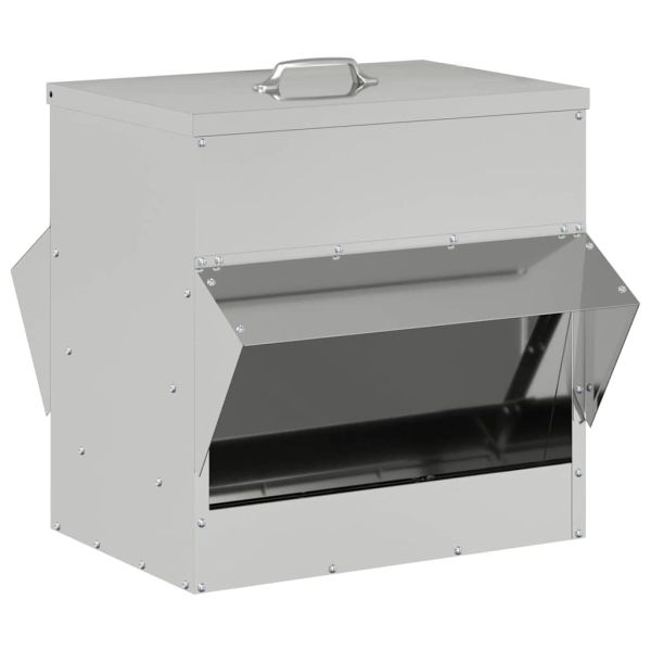 Кокошарник Сребрист 40,5 х 45 х 41 см Галванизирана стомана