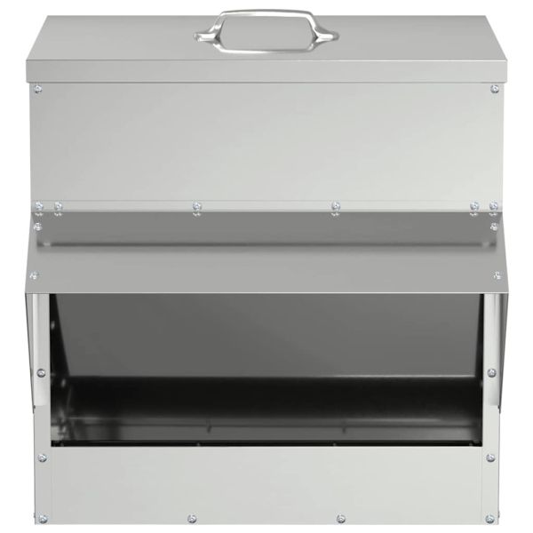 Кокошарник Сребрист 40,5 х 45 х 41 см Галванизирана стомана