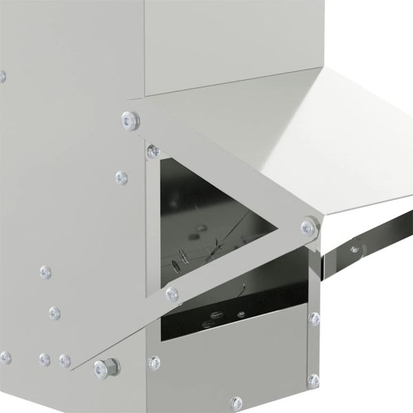 Кокошарник Сребрист 13 x 12 x 51 см Галванизирана стомана