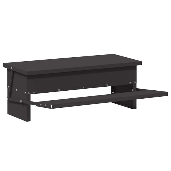 Кокошка Т ределна хранилка Черно 48,5 x 39,5 x 19 см