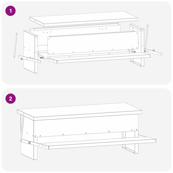 Кокошка Т ределна хранилка Черно 48,5 x 39,5 x 19 см