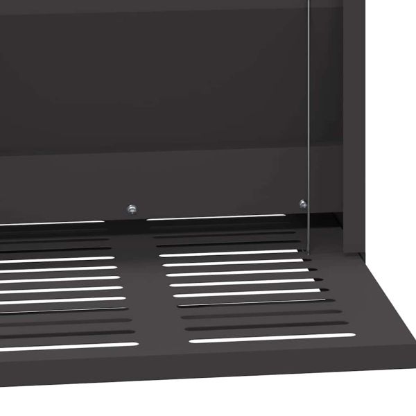 Кокошка Т ределна хранилка Черно 33 x 42 x 40 см