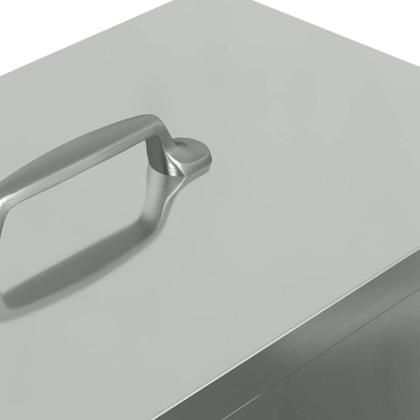 Кокошарник Сребрист 20 x 25 x 35 см Галванизирана стомана