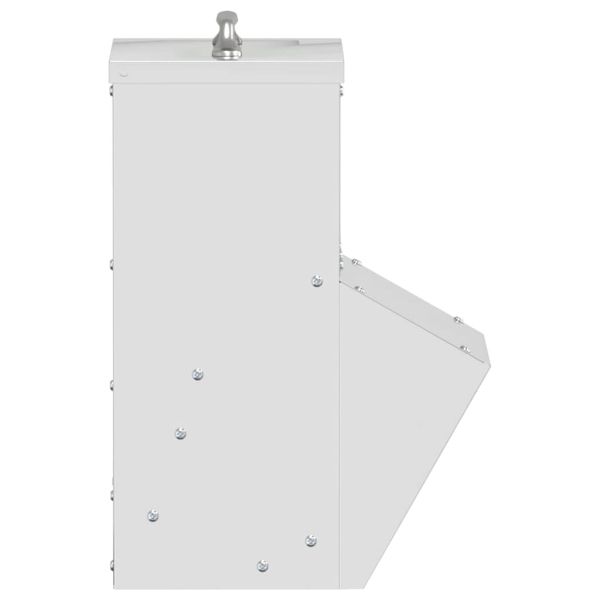 Кокошарник Сребрист 20 x 25 x 35 см Галванизирана стомана