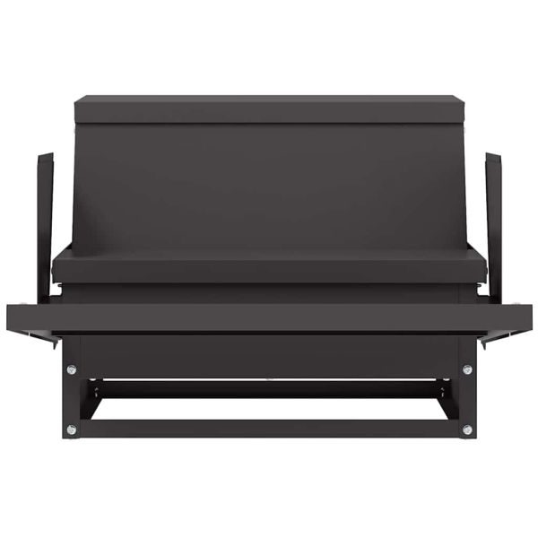 Кокошка Т ределна хранилка Черно 50 x 40 x 29 см