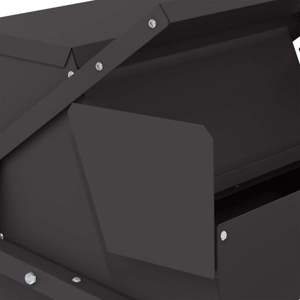 Кокошка Т ределна хранилка Черно 50 x 40 x 29 см