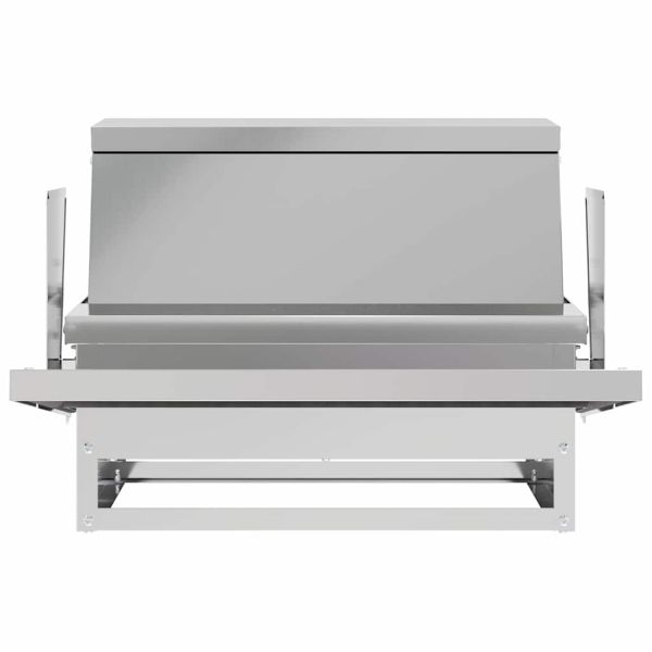 Кокошка Т ределна хранилка Сребрист 50 x 40 x 29 см